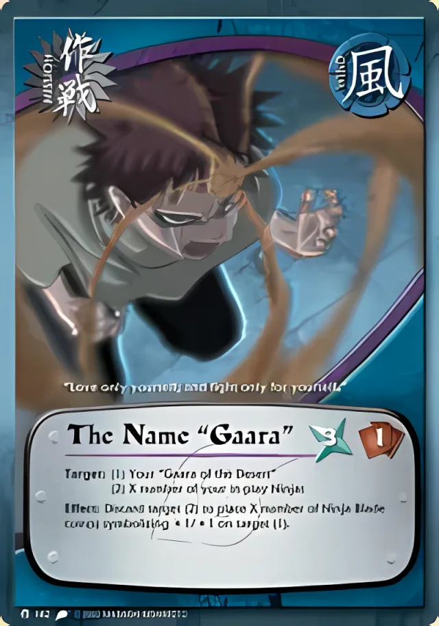 The Name "Gaara"