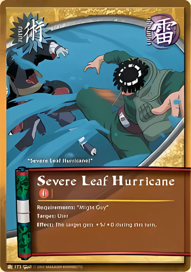 Severe Leaf Hurricane