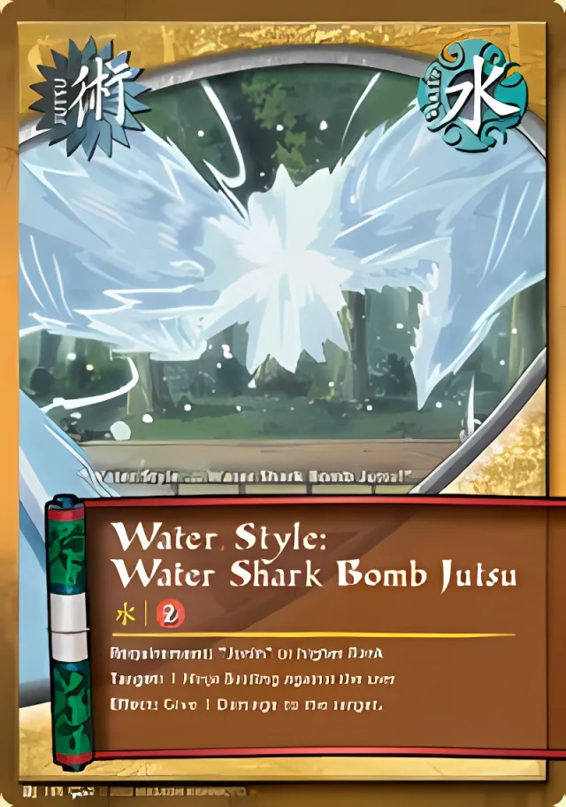 Water Style: Water Shark Bomb Jutsu