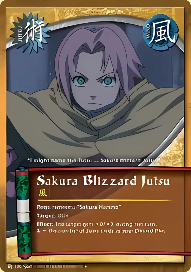 Sakura Blizzard Jutsu