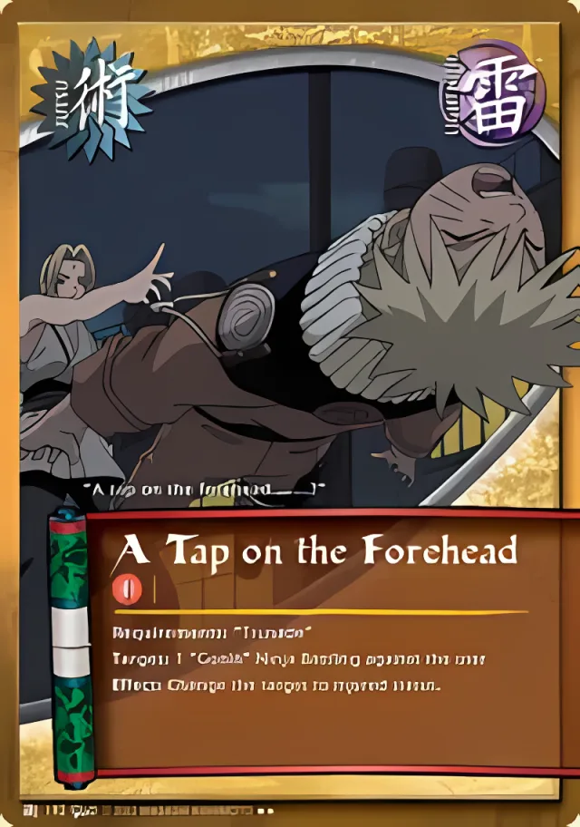 A Tap on the Forehead