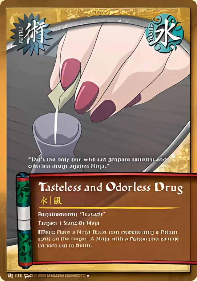 Tasteless and Odorless Drug