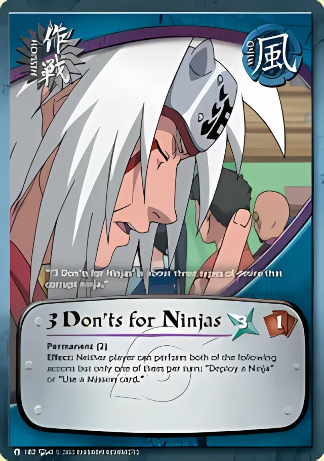 3 Don'ts for Ninjas