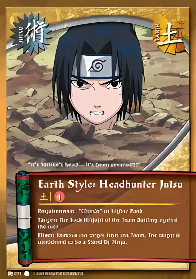 Earth Style: Headhunter Jutsu