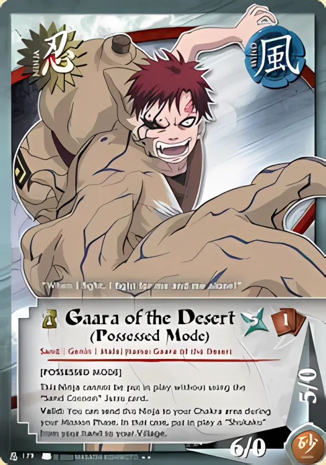 Gaara of the Desert (Possessed Mode)