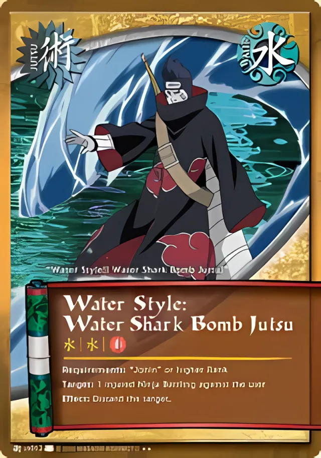 Water Style: Water Shark Bomb Jutsu