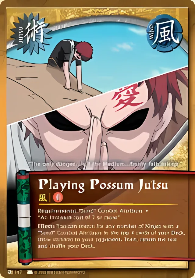 Playing Possum Jutsu