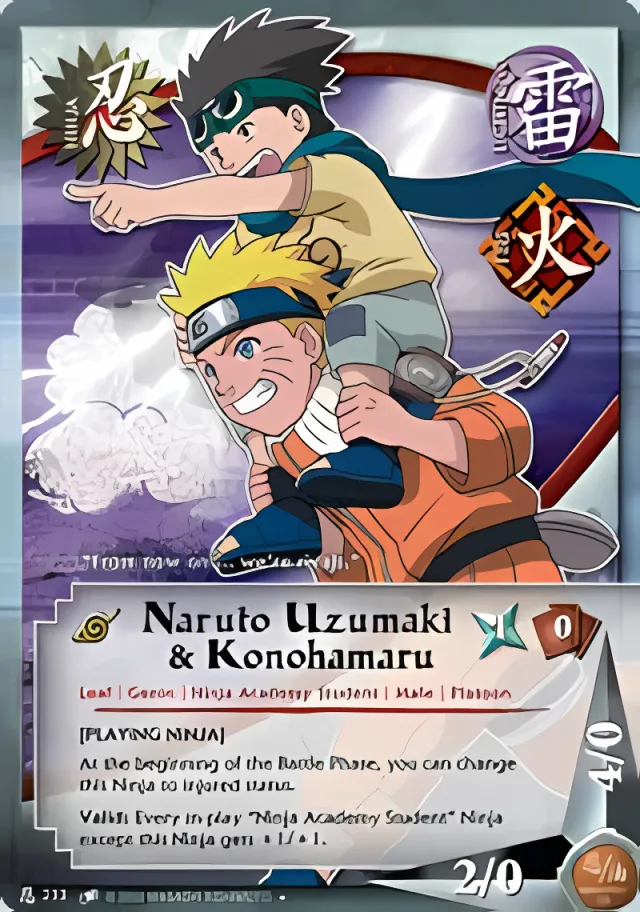 Naruto Uzumaki & Konohamaru