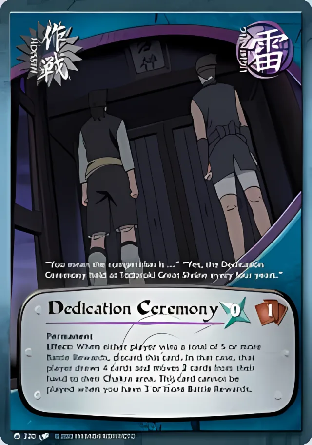 Dedication Ceremony