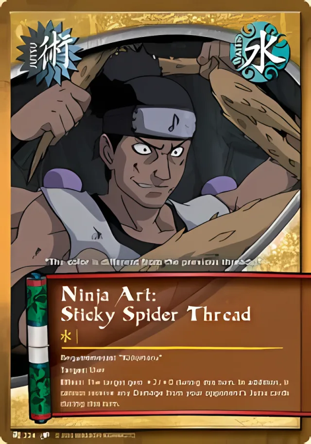 Ninja Art: Sticky Spider Thread