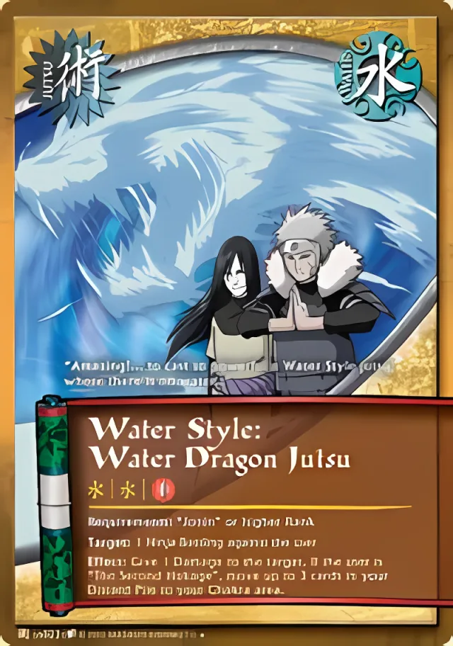 Water Style: Water Dragon Jutsu