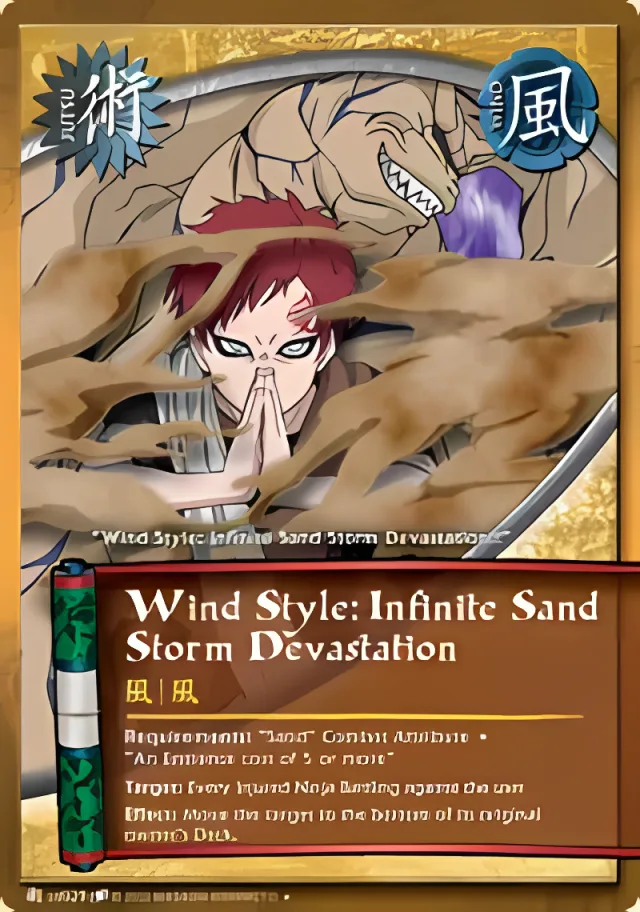 Wind Style: Infinite Sand Storm Devastation