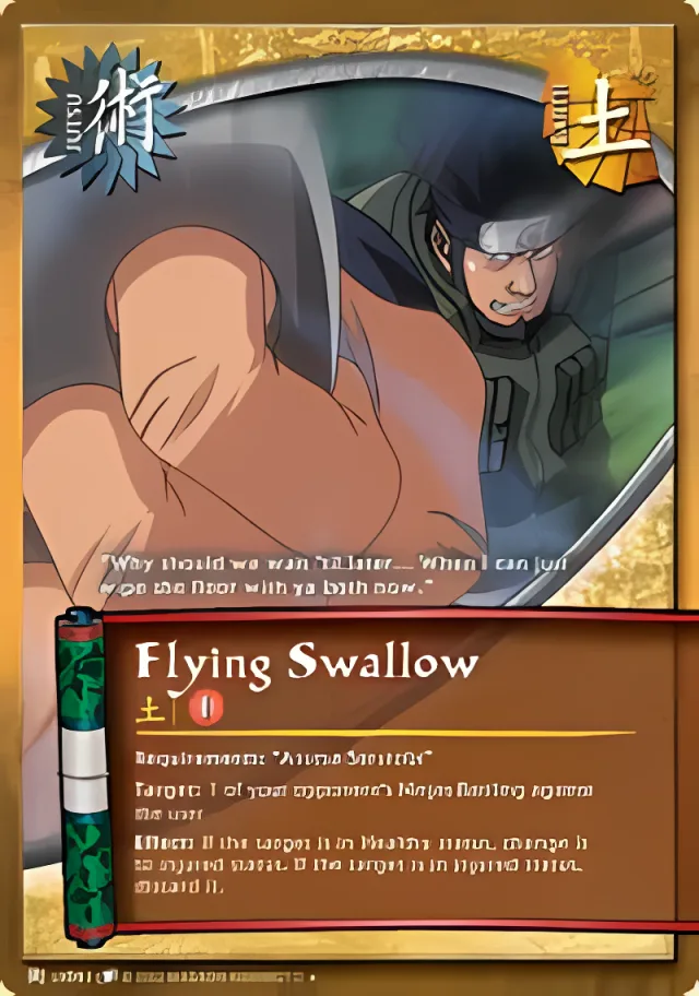 Flying Swallow