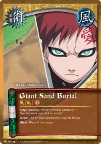 Giant Sand Burial