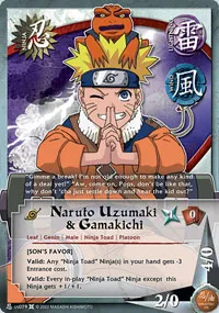 Naruto Uzumaki & Gamakichi