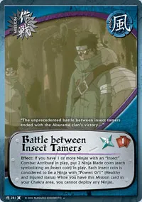 Battle between Insect Tamers