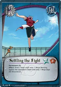 Settling the Fight