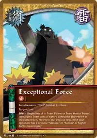 Exceptional Force