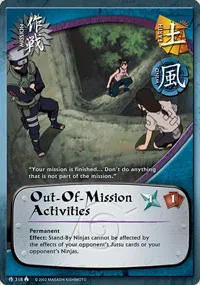 Out-Of-Mission Activities