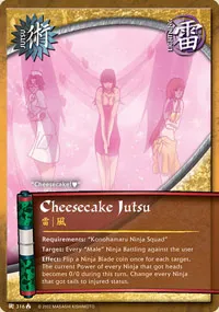 Cheesecake Jutsu