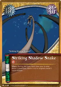 Striking Shadow Snake