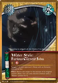 Water Style: Furious Current Jutsu