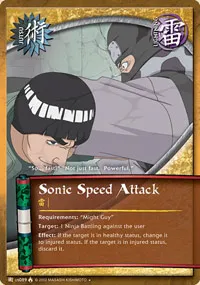 Sonic Speed Attack