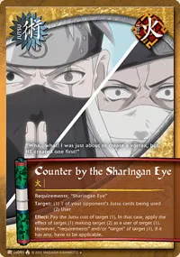 Counter by the Sharingan Eye