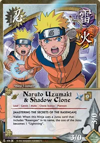 Naruto Uzumaki & Shadow Clone