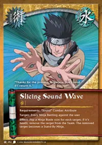 Slicing Sound Wave