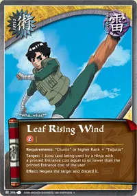 Leaf Rising Wind