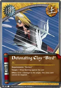 Detonating Clay "Bird"