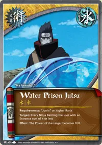 Water Prison Jutsu