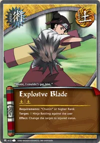 Explosive Blade