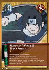 Sharingan Windmill Triple Attack