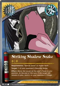 Striking Shadow Snake