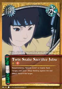 Twin Snake Sacrifice Jutsu