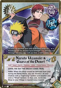 Naruto Uzumaki & Gaara of the Desert