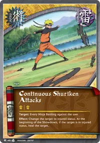 Continuous Shuriken Attacks