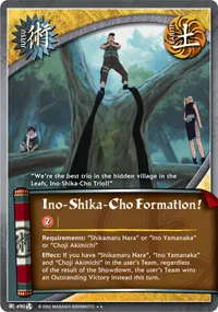 Ino-Shika-Cho Formation!