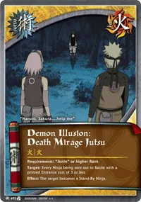 Demon Illusion: Death Mirage Jutsu