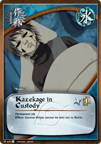 Kazekage in Custody