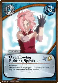 Overflowing Fighting Spirits
