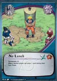No lunch