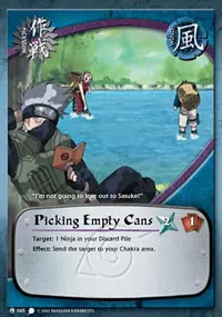 Picking Empty Cans
