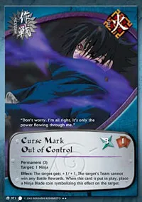 Curse Mark Out of Control