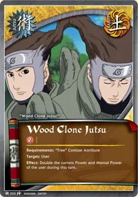 Wood Clone Jutsu