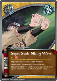 Super Sonic Slicing Wave