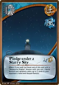 Pledge under a Starry Sky