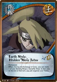 Earth Style: Hidden Mole Jutsu